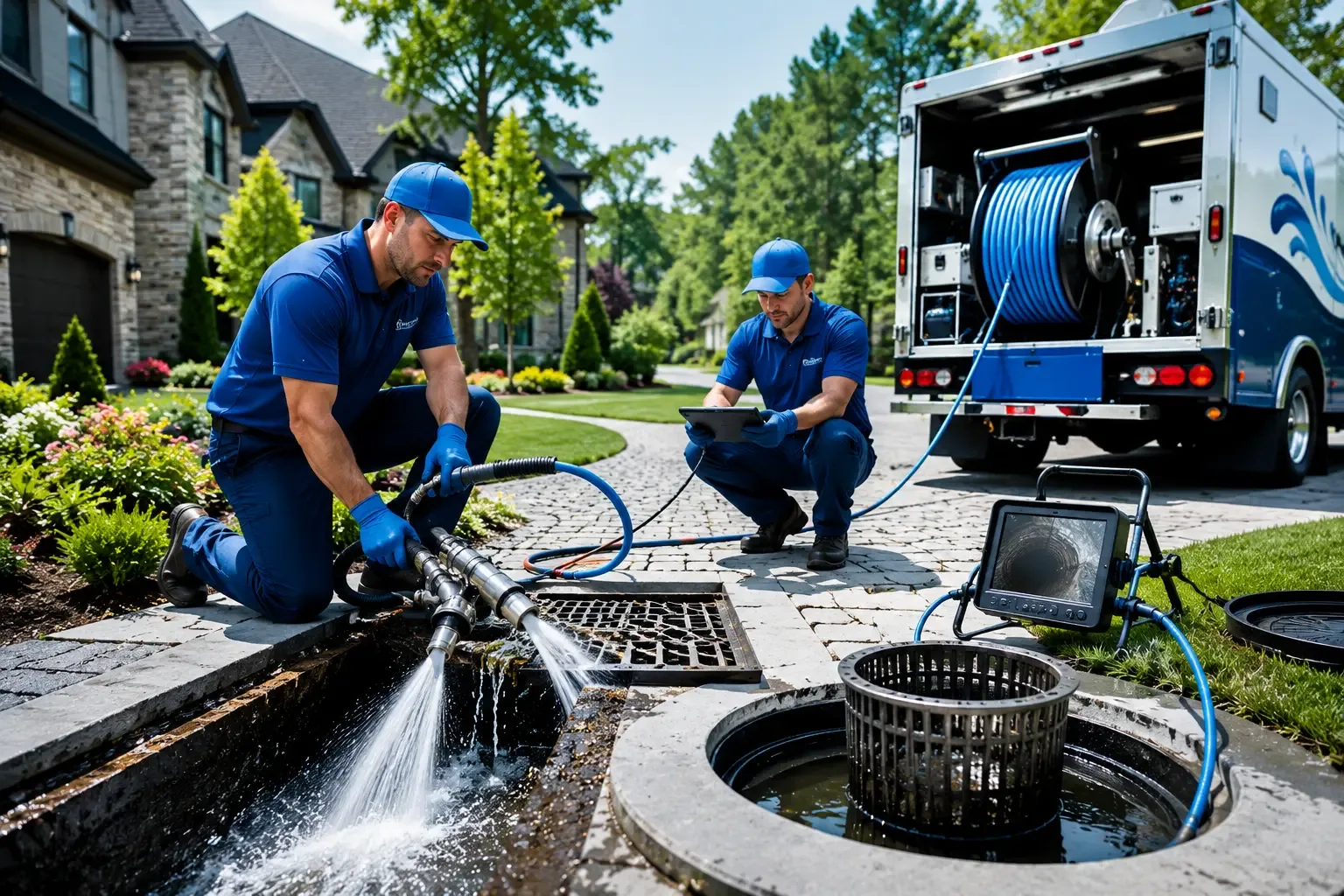 Local outdoor drain cleaning professionals in Tina, MO